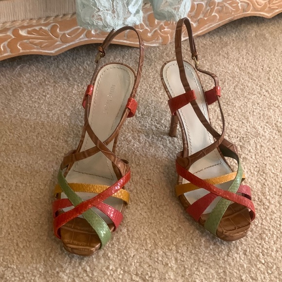 Nine West Strappy Heels - Picture 4 of 8